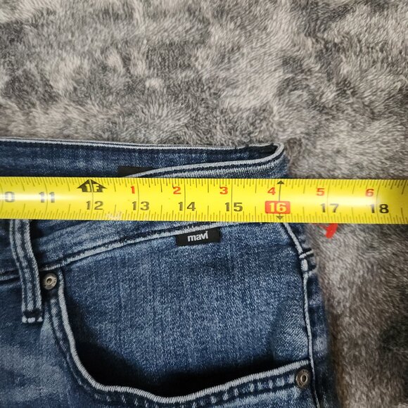 Mavi Men's Slim Straight Jeans - Light Blue - Picture 10 of 12